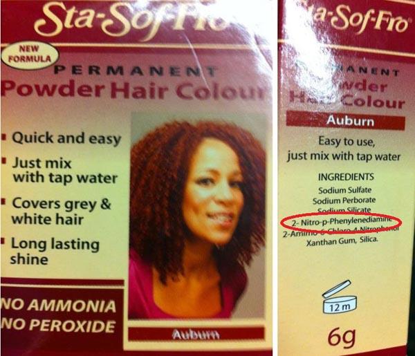 Hair dye