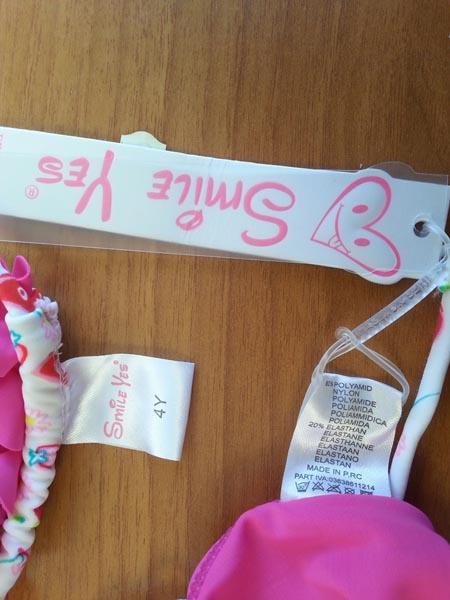 Girls' bikini