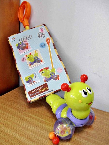 Push-along toy