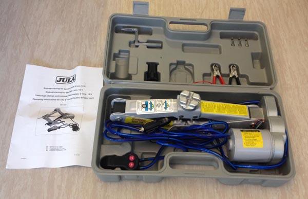 Electrical scissor jack