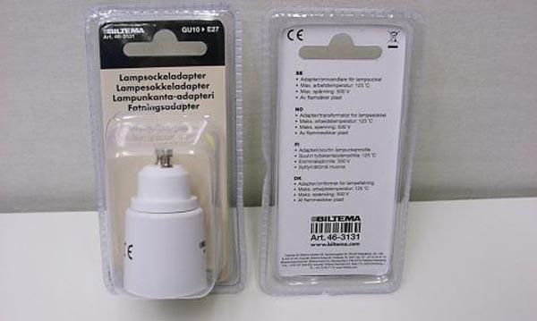Lampholder adapter