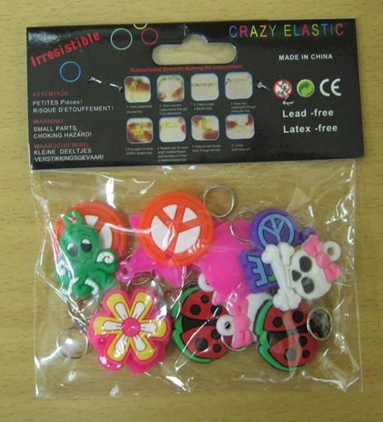 Loom band charms