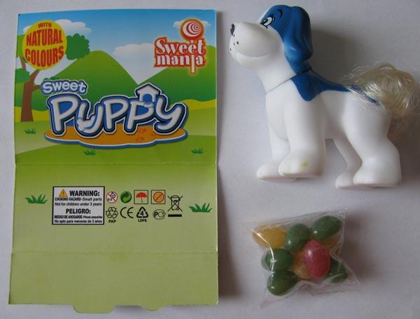 Toy with sweets