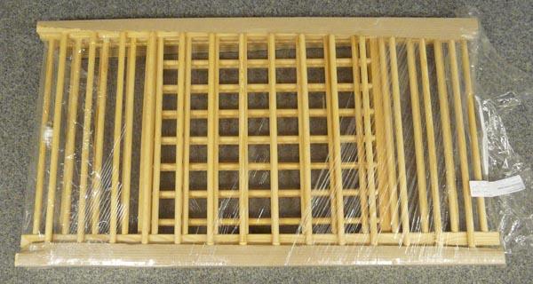Wooden cot