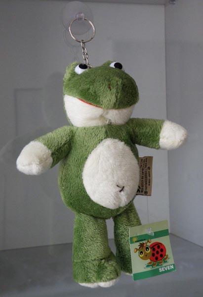 Soft toys with suction cup