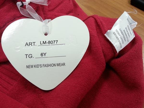 Girl's cardigan