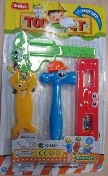 Plastic tool set