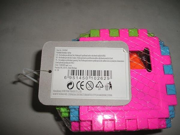 Plastic educational toy