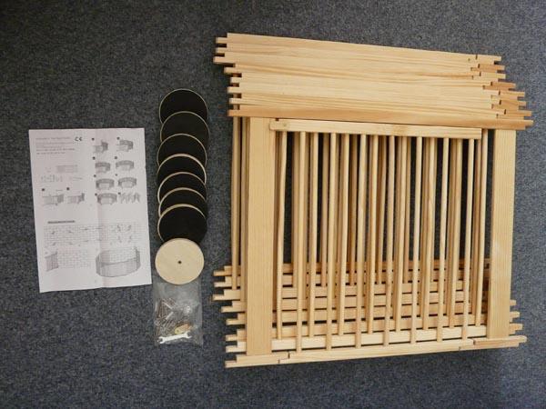 Wooden playpen
