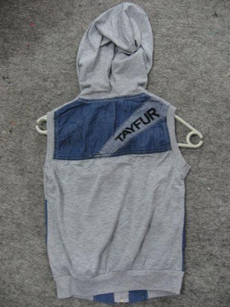 Boys' sleeveless sweatshirt