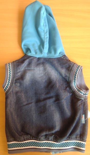Children's sleeveless sweatshirt