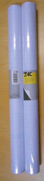 Adhesive book wrapping