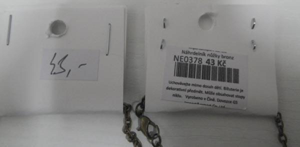 Necklace with pendant