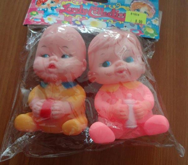 Plastic dolls
