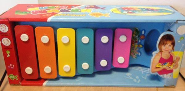 Toy xylophone
