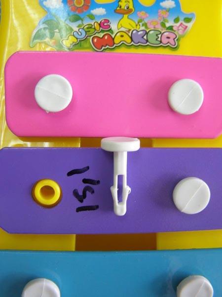 Toy xylophone