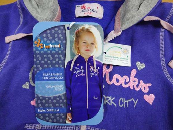 Girls' sweatshirt