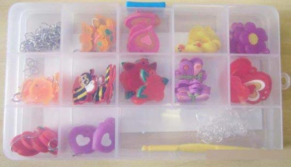 Loom bands charms