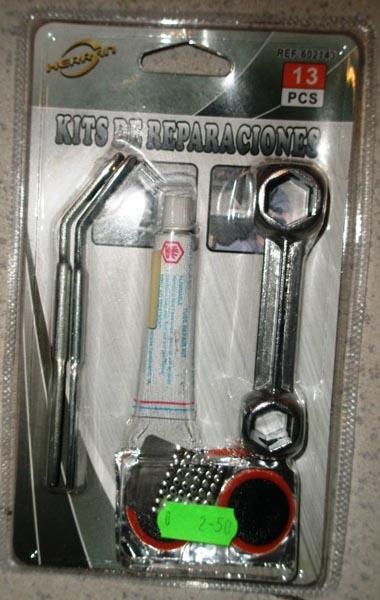 Repair kit for bicycles
