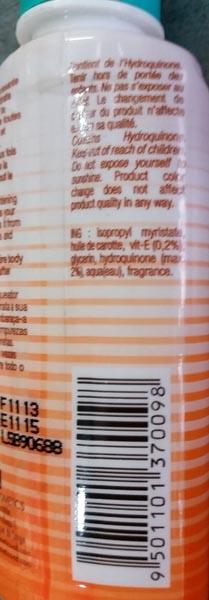 Skin lightening product