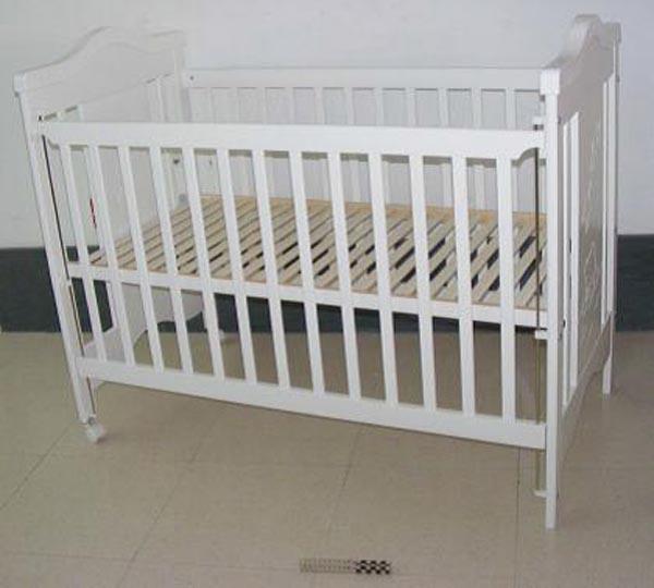 Wooden cot