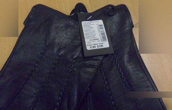 Leather gloves
