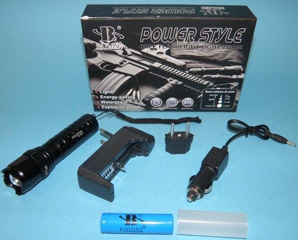 Rechargeable torch