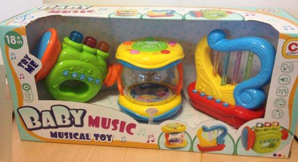Toy musical set