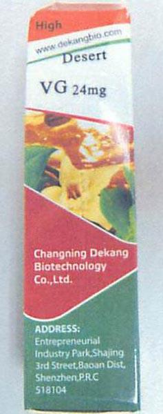 Liquid for e-cigarettes