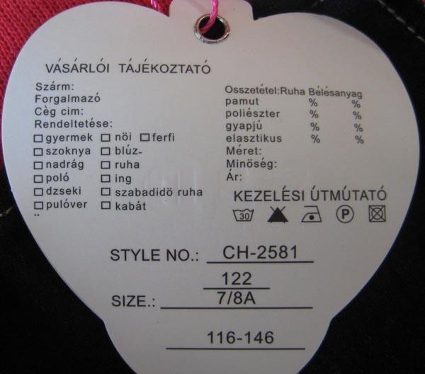 Girls' trousers