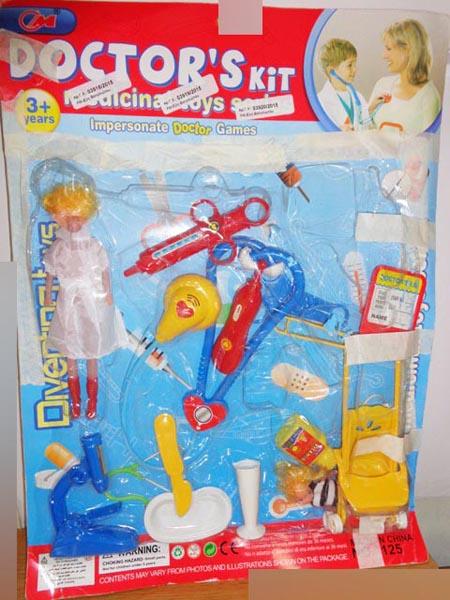 Toy doctor's set