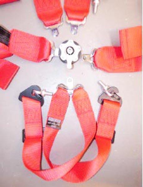 Motor racing harness