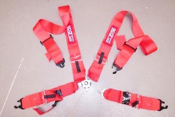 Motor racing harness