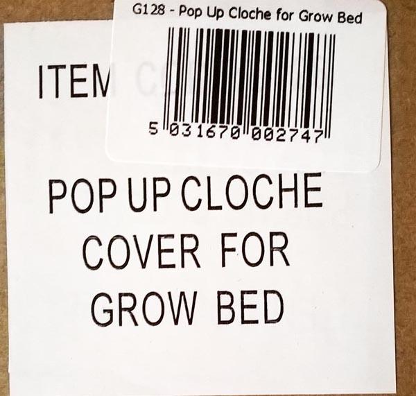 Cloche cover (garden equipment)