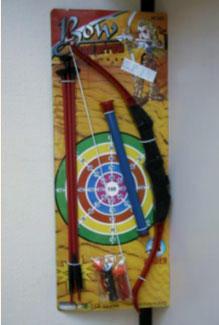 Toys with arrows with suction cups