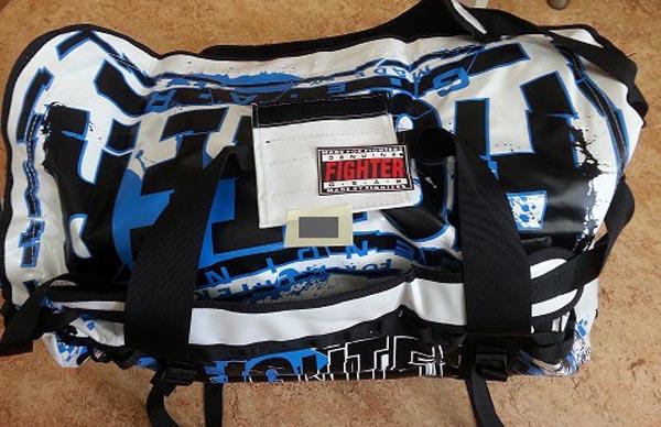 Plastic sports bag