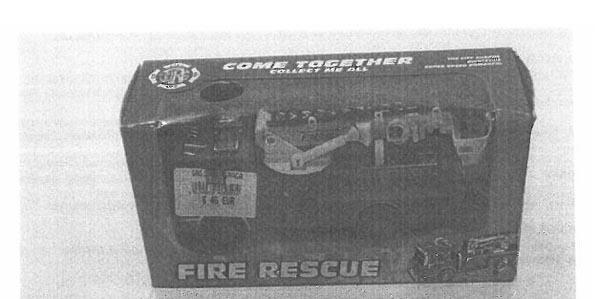 Toy fire engine