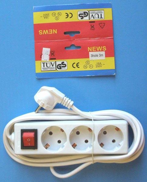 Mains extension lead
