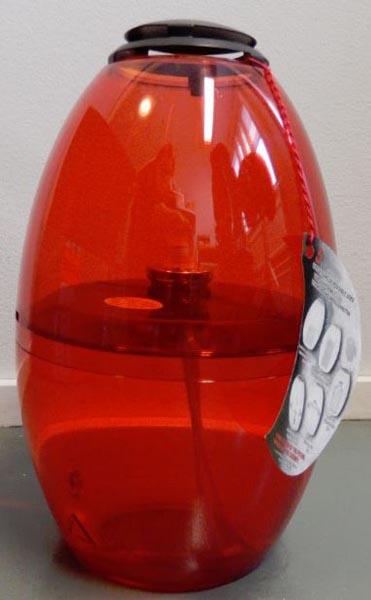Decorative oil lamp