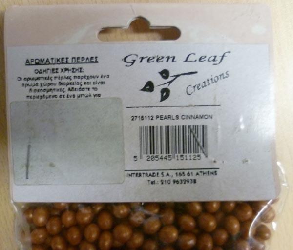 Aromatic pearls