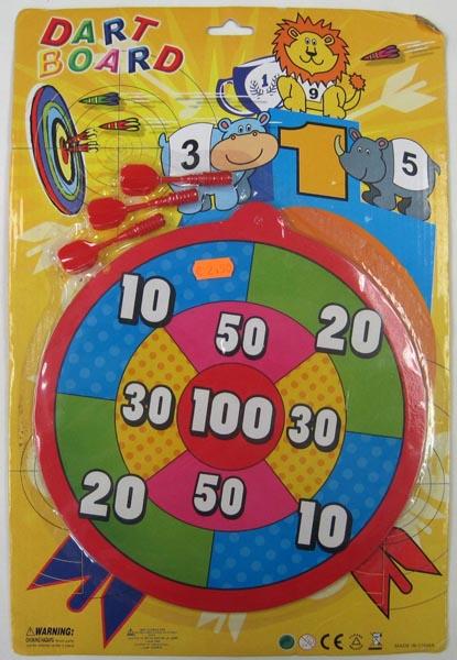 Magnetic dartboard