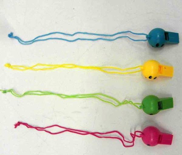 Plastic whistles