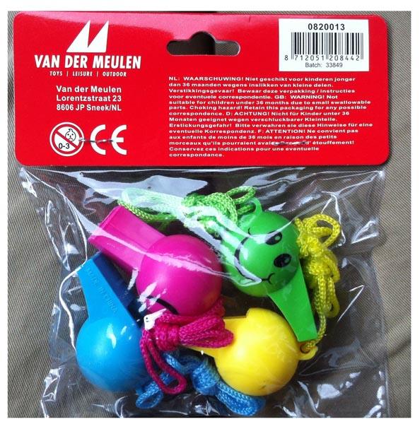 Plastic whistles