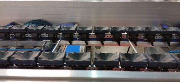 Apple grading and packing machine