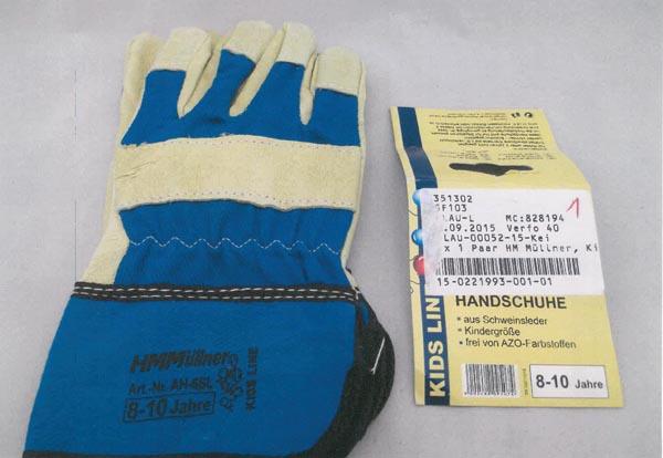 Children's work gloves