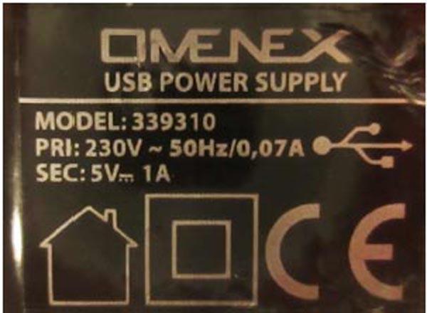 USB power supply