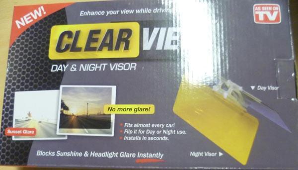 Windscreen visor