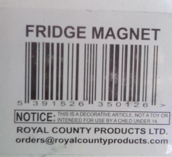 Fridge magnet