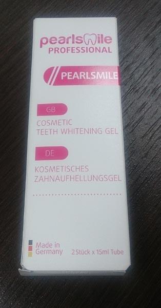 Teeth whitening gel