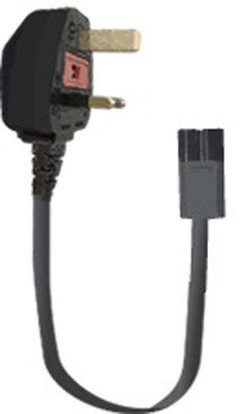 AC power cord packaged with tablet computer